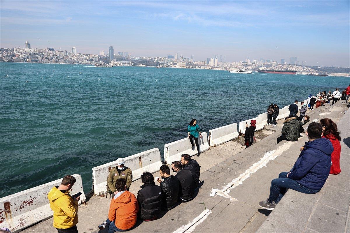 İstanbul'un kısıtlamasız cumartesi gününde yoğunluk yaşandı