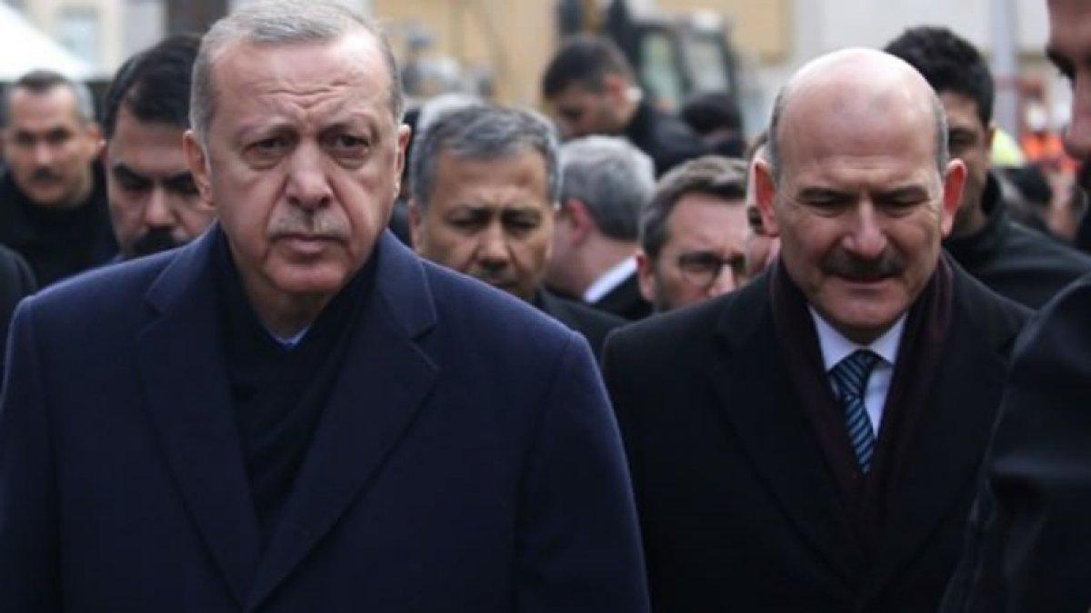Cumhurbaşkanı Erdoğan'dan Süleyman Soylu'ya başsağlığı mesajı