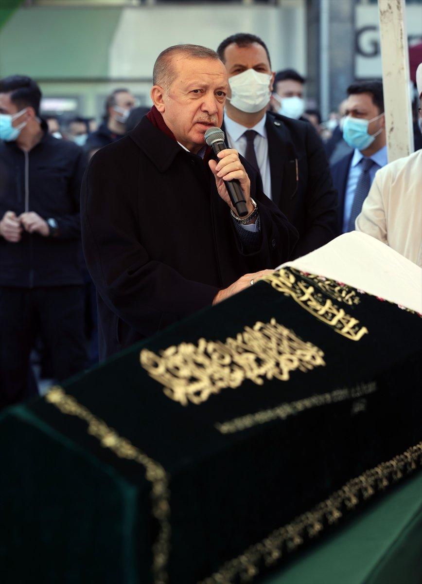 Cumhurbaşkanı Erdoğan, Servet Soylu’nun cenaze törenine katıldı