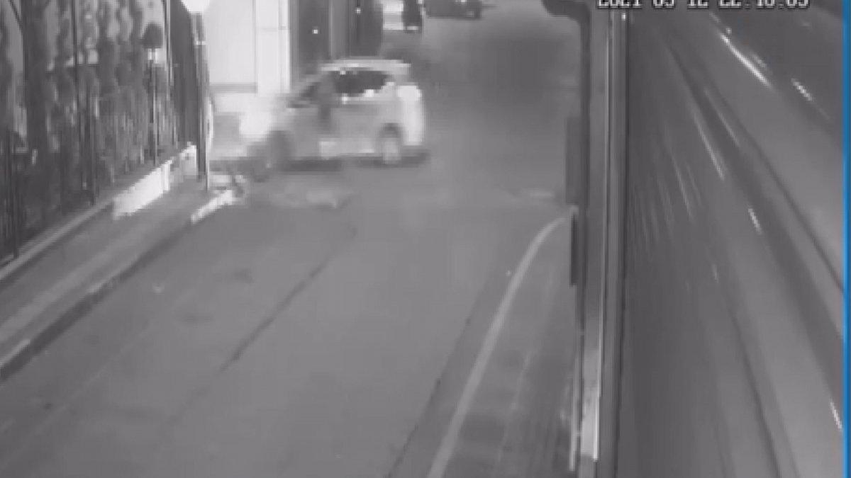 Bursa'da polisten kaçan sürücü motosikletliye çarptı