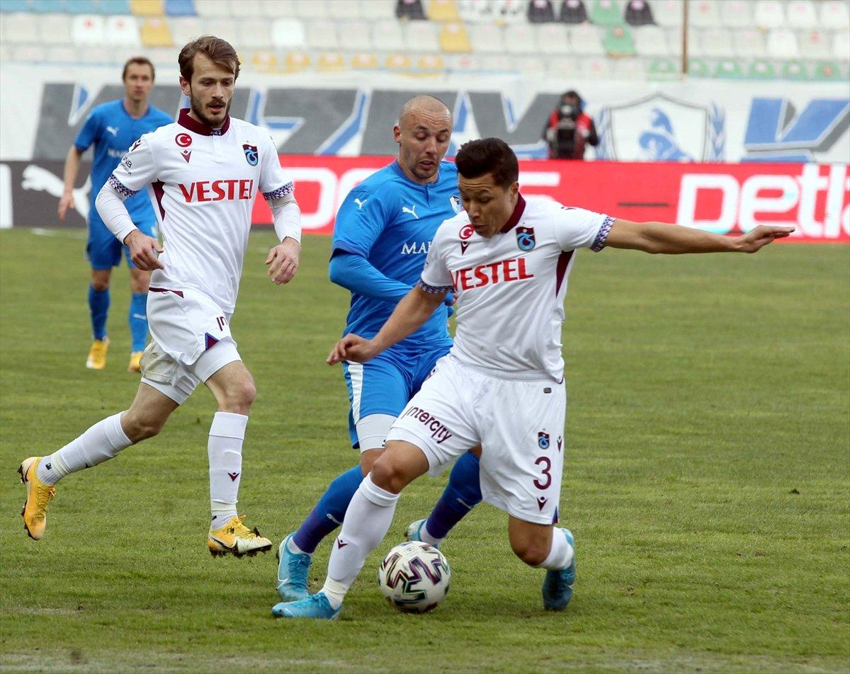 Trabzonspor, Erzurum deplasmanından 1 puanla döndü