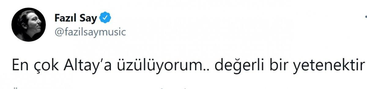 Fazıl Say, Fenerbahçe'ye sitem etti