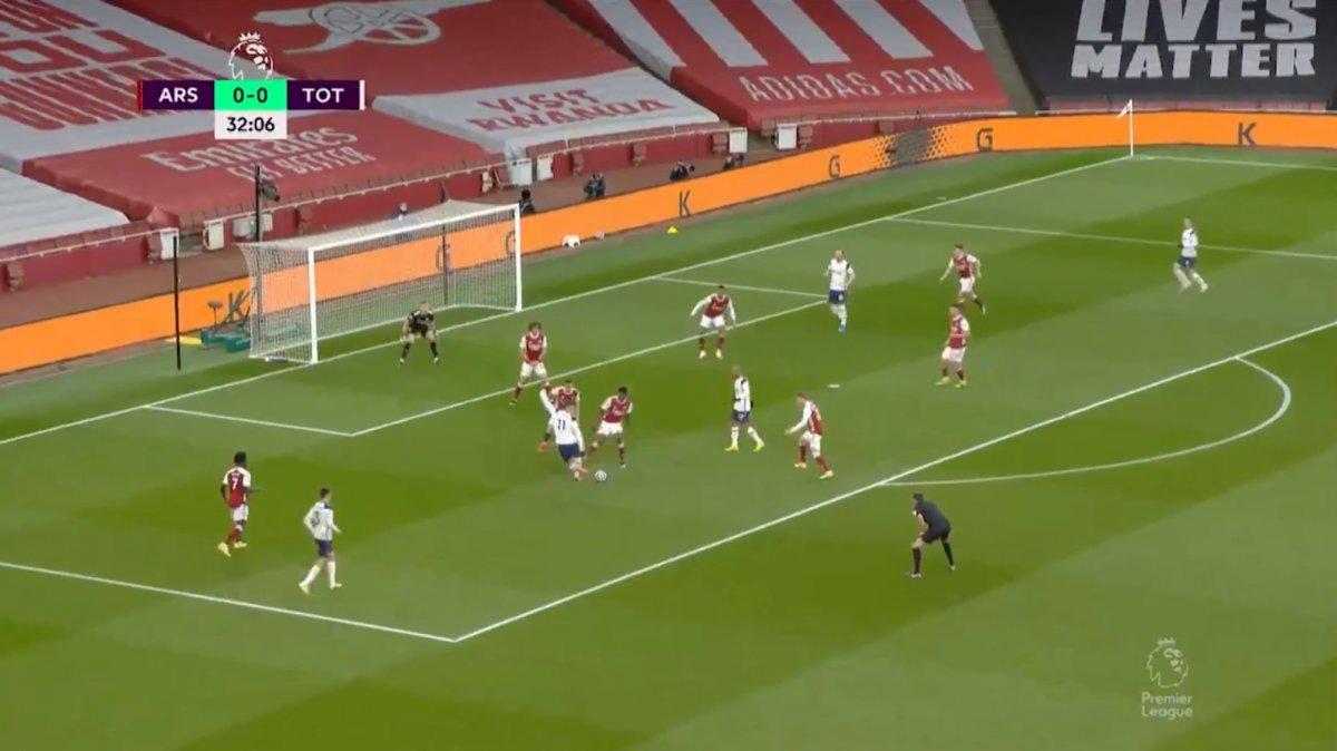 Erik Lamela'dan harika rabona golü