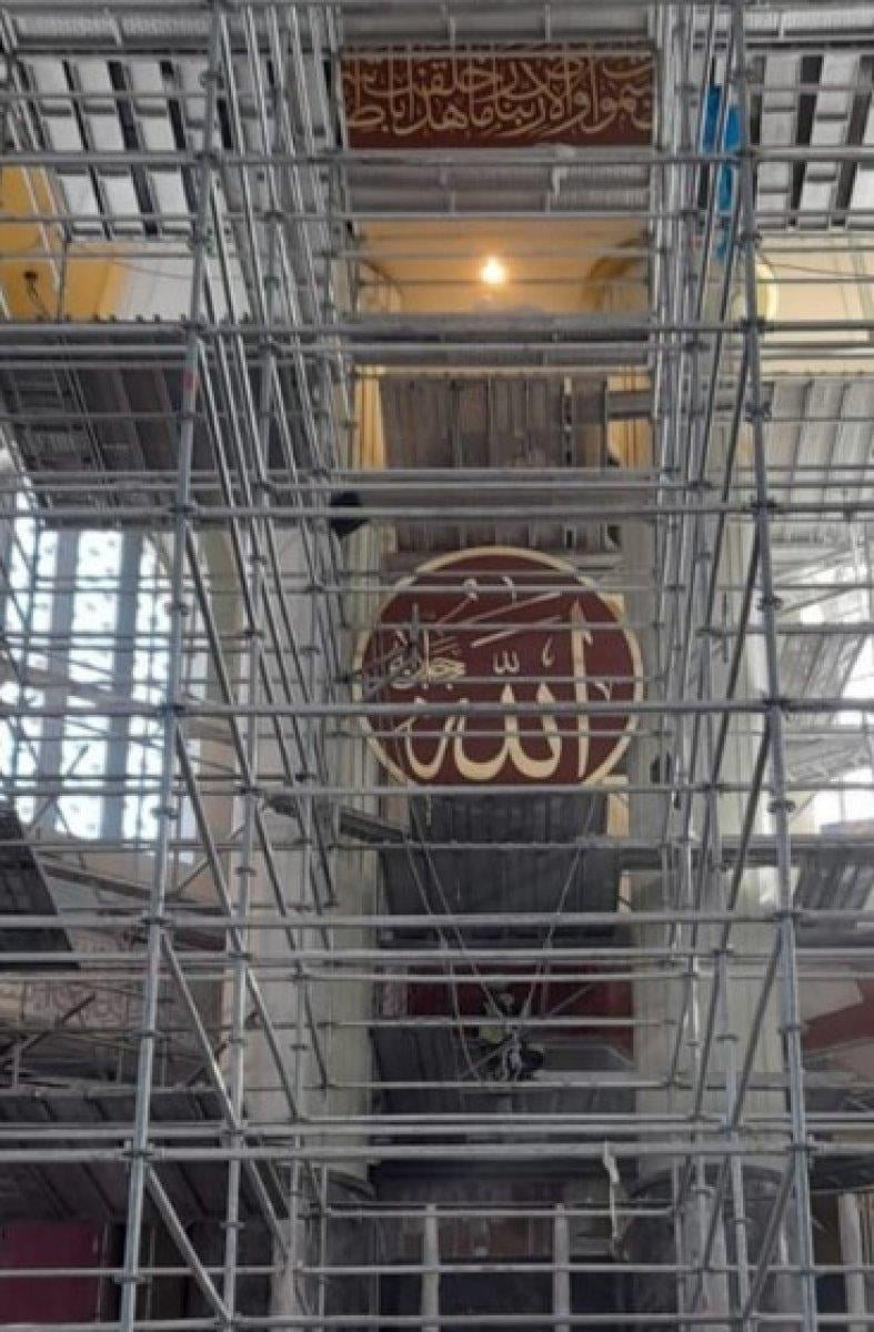 Taksim Camii'nde sona gelindi