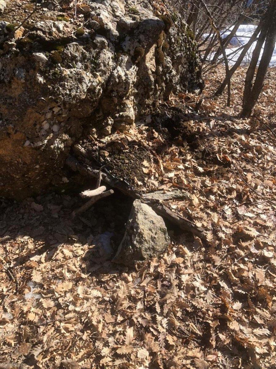 Tunceli'de PKK'ya ait 5 sığınak tespit edildi