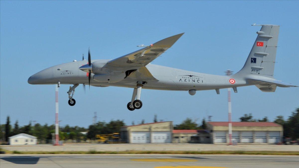 AKINCI PT-2'den başarılı test uçuşu