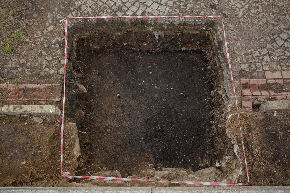 Eyüpsultan'daki kaldırım kazıldıkça tarih çıkıyor