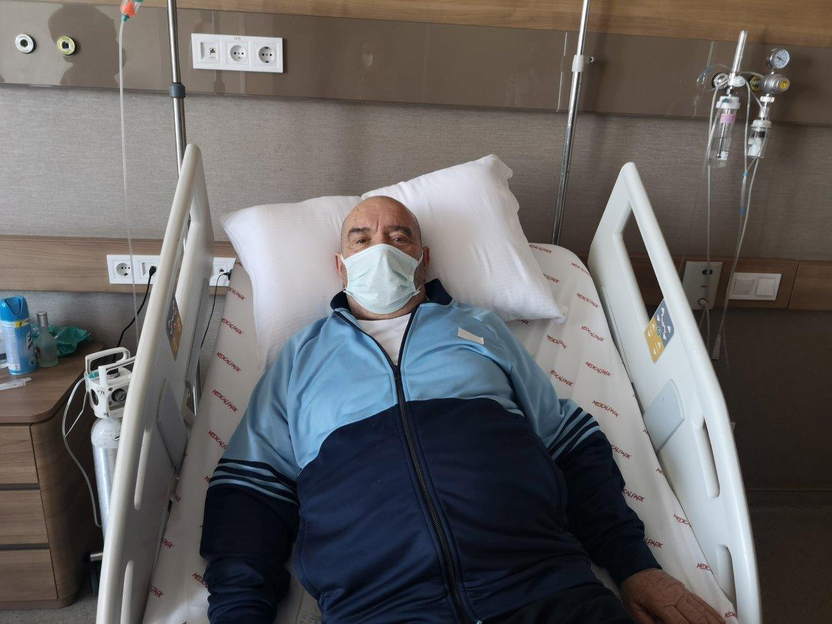 İstanbul'da karnında 9.5 santimlik şişlik tespit edilen adam doktorları şaşırttı