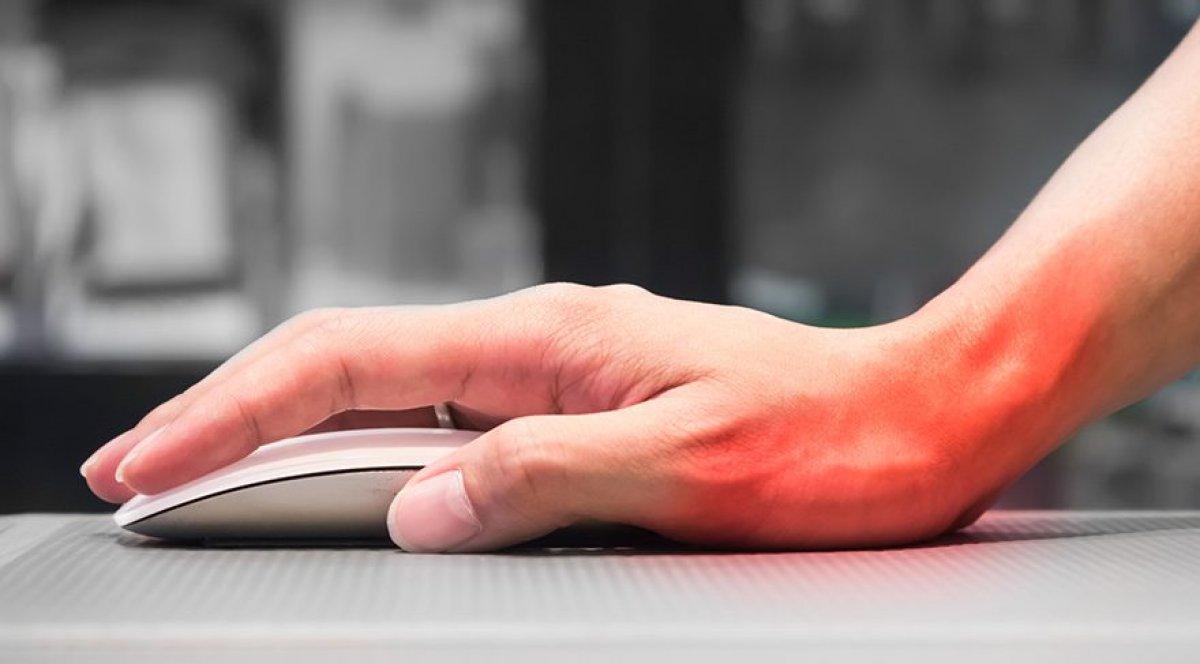 Mouse hastalığı: Karpal tünel sendromu nedir? Belirtileri ve tedavisi..