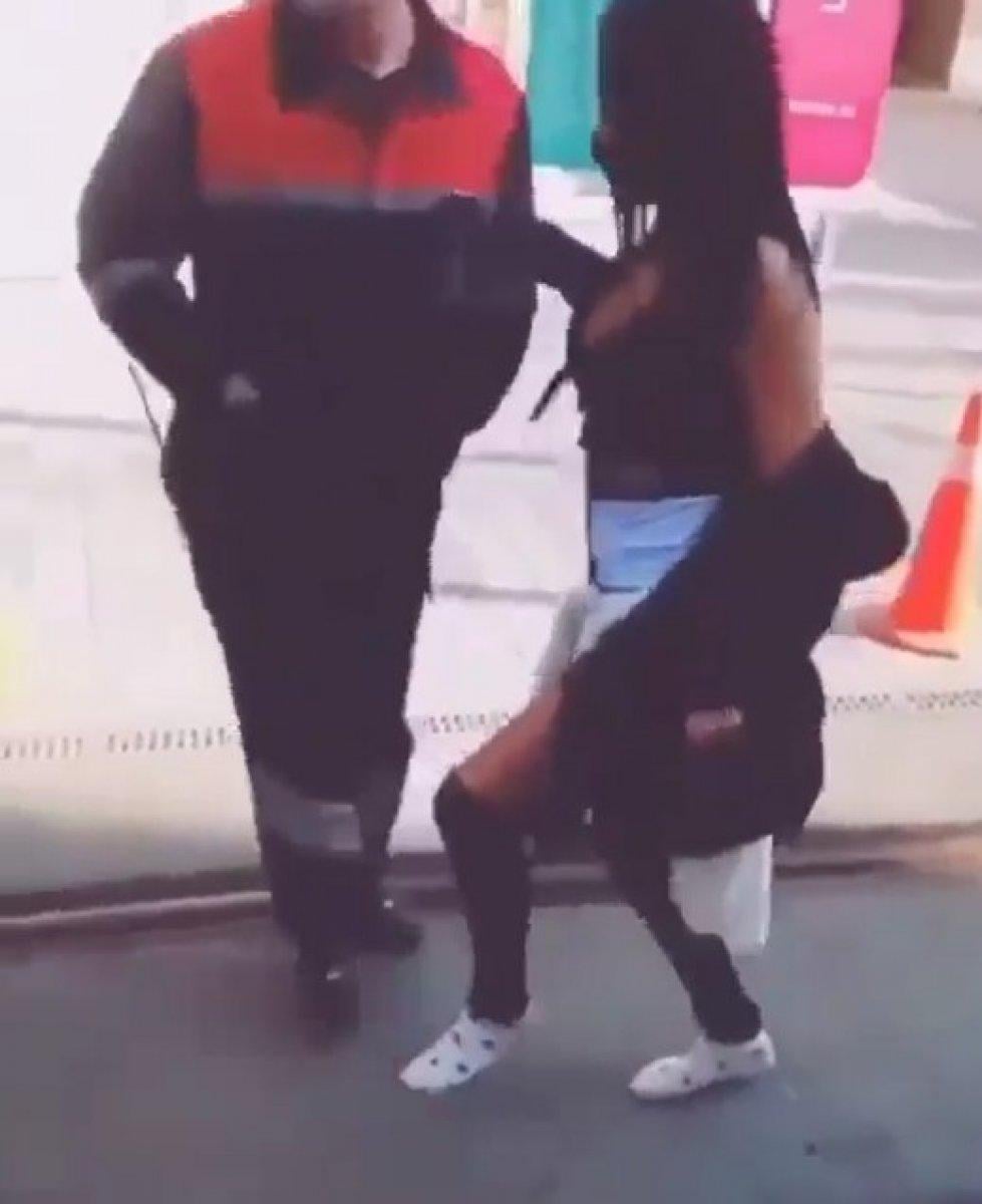 İstanbul’da video çekerek İETT çalışanını taciz eden kız