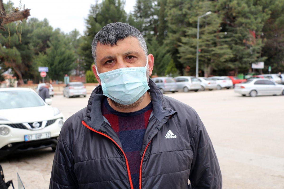 Isparta'da muhtarla zabıta amirinin kavgası kameraya böyle yansıdı