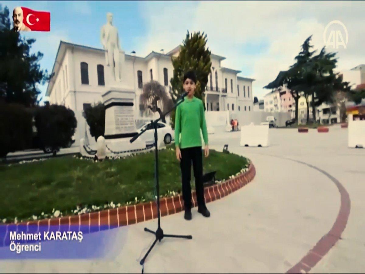 İstiklal Marşı'nın kabulünün 100. yılına özel video