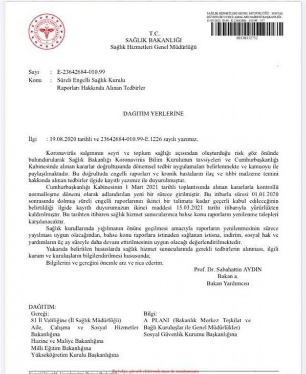 Süresi biten engelli raporu nasıl yenilenir? Süreli engelli raporu yenileme işlemi..