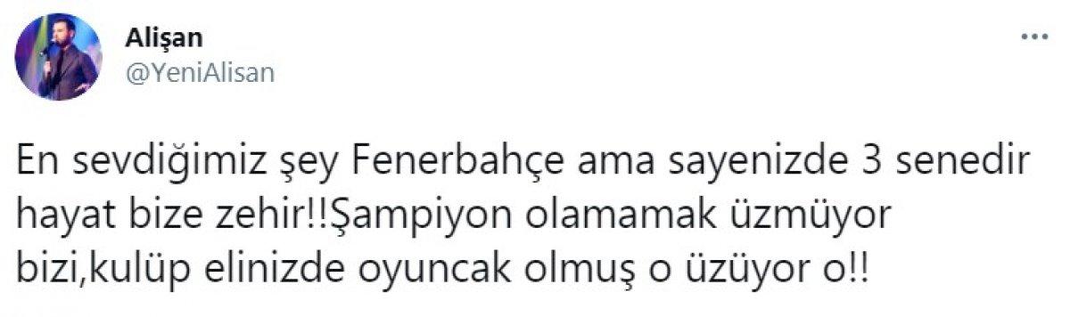 Alişan: Yönetim istifa