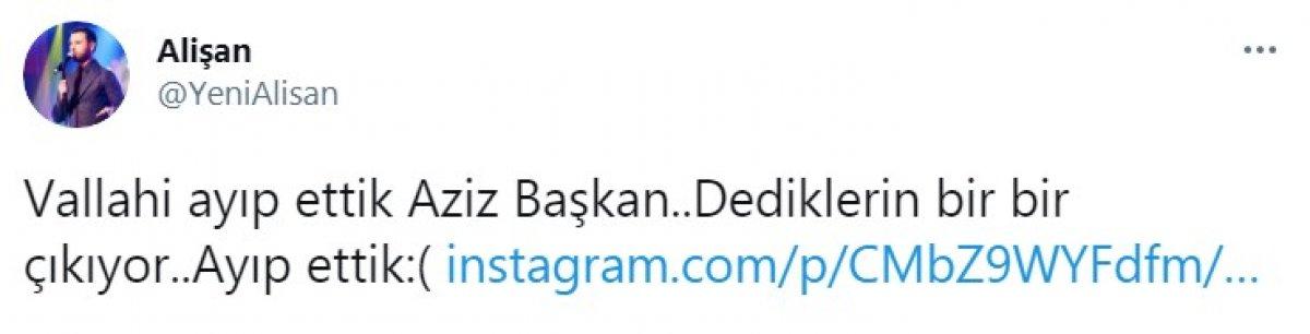 Alişan: Yönetim istifa