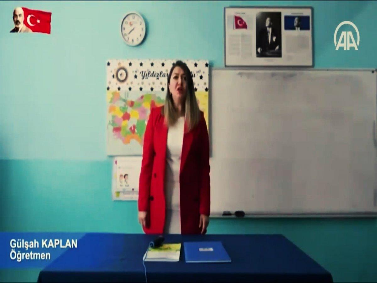 İstiklal Marşı'nın kabulünün 100. yılına özel video