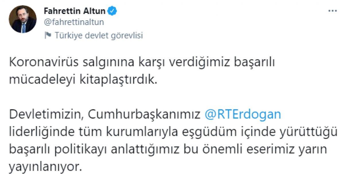 Türkiye'nin koronavirüsle mücadelesine yönelik kitap yazıldı