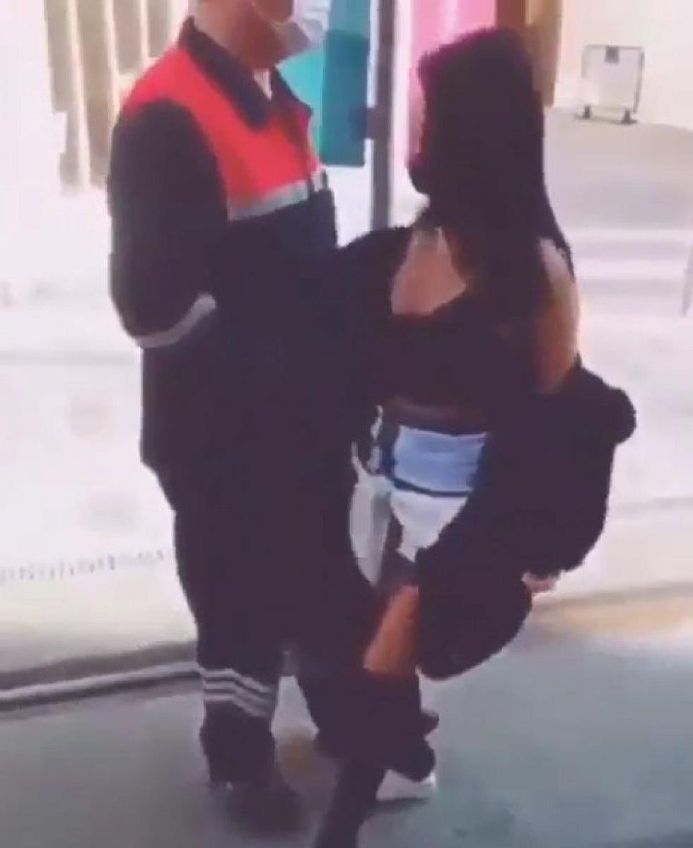 İstanbul’da video çekerek İETT çalışanını taciz eden kız