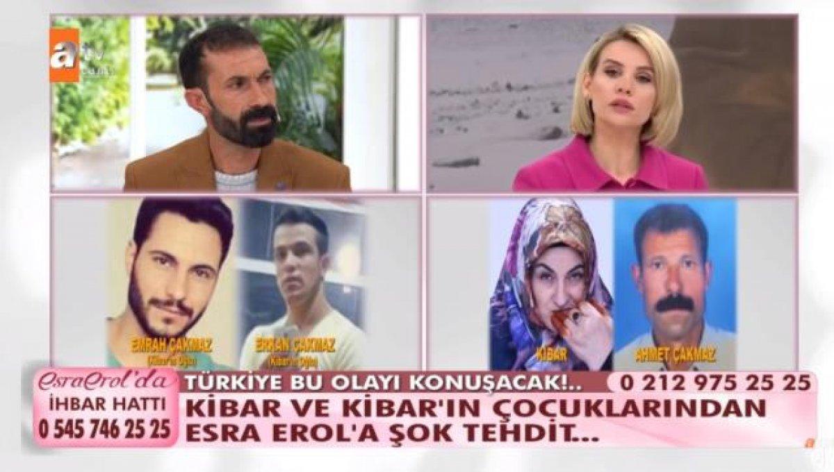 Esra Erol, aldığı ölüm tehdidini canlı yayında açıkladı