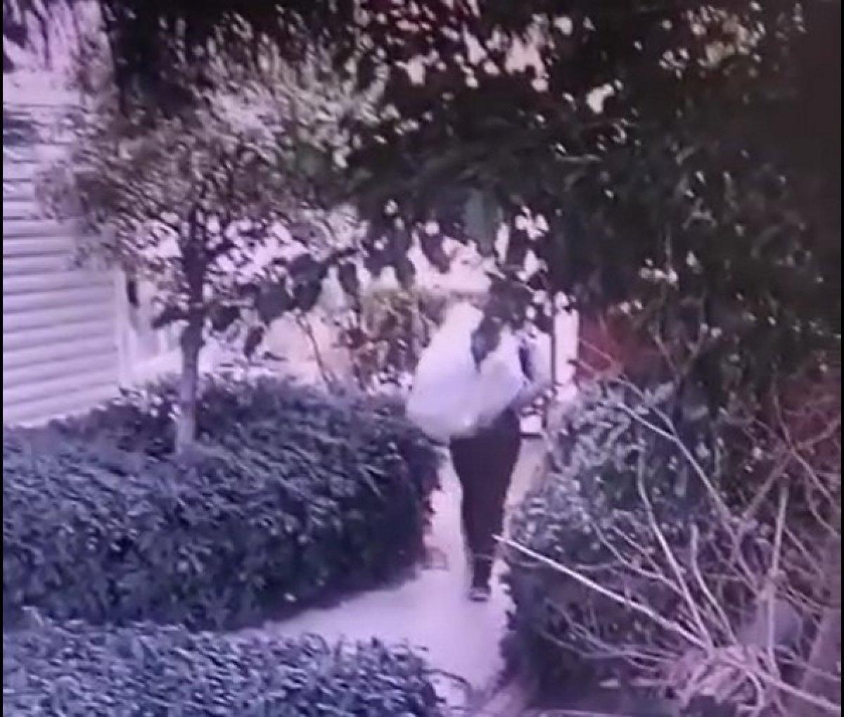 Antalya'da otelden çaldığı eşyaları çuvala doldurup kaçtı