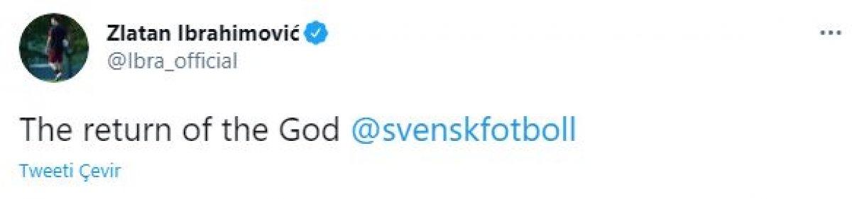 Zlatan Ibrahimovic 39 yaşında yeniden milli takımda