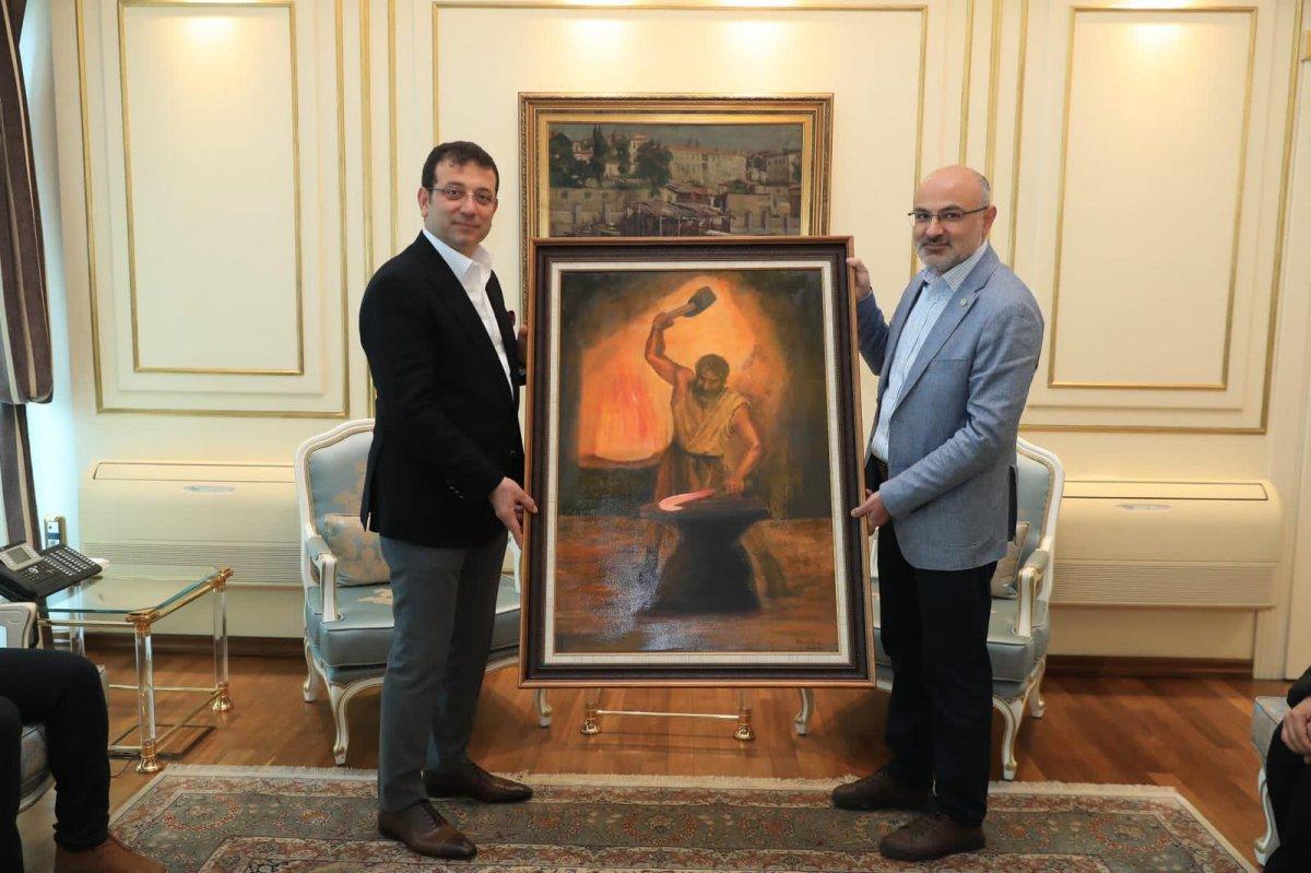 Ekrem İmamoğlu, HDP heyetini ağırladı