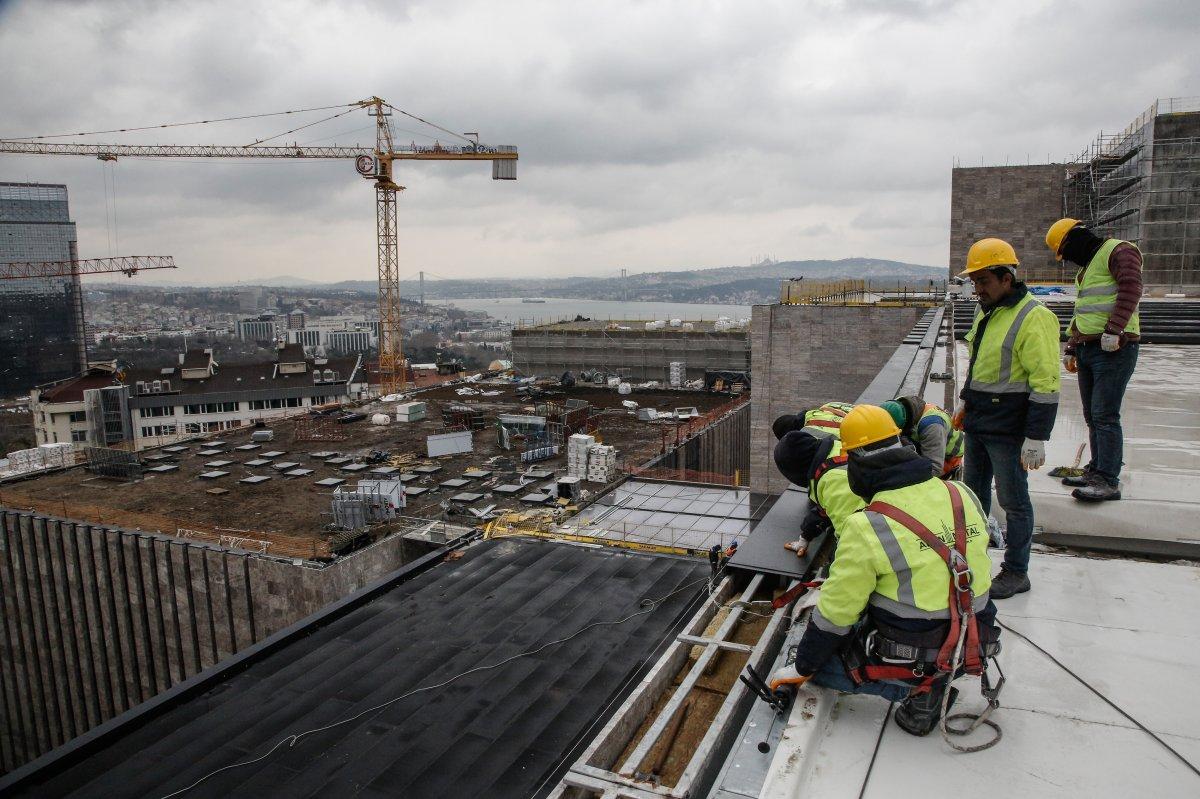 Taksim'deki AKM'de son aşamaya gelindi: Koltuklar takılıyor