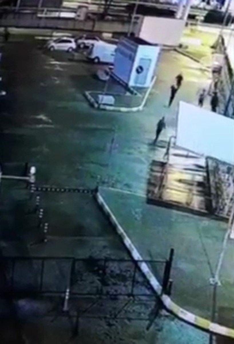 Silivri'de bekçi ile hırsızlar arasında kovalamaca