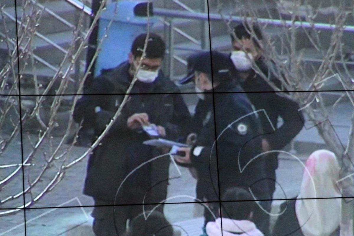 Van'da kameralı korona denetimi