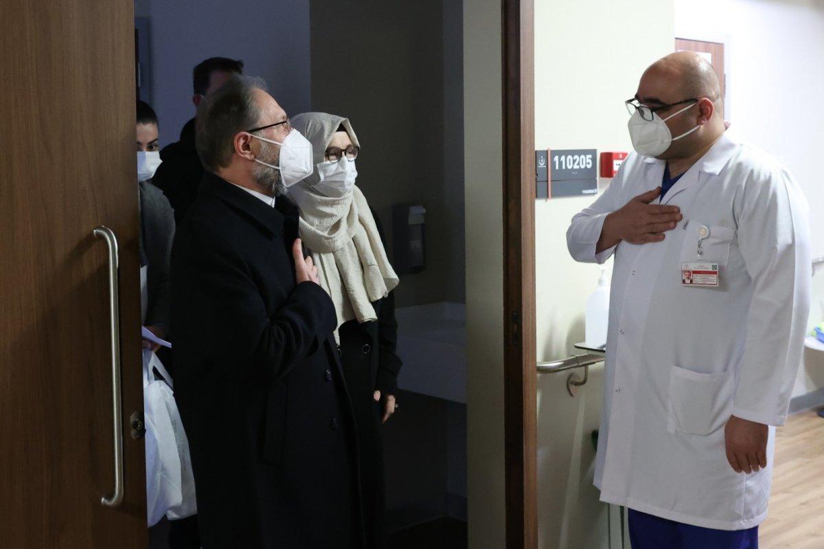 Koronavirüs tedavisi gören Ali Erbaş taburcu oldu