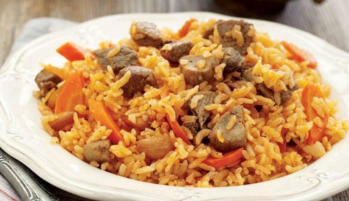 Özbek pilavı nasıl yapılır, malzemeleri nelerdir? Özbek pilavı tarifi..