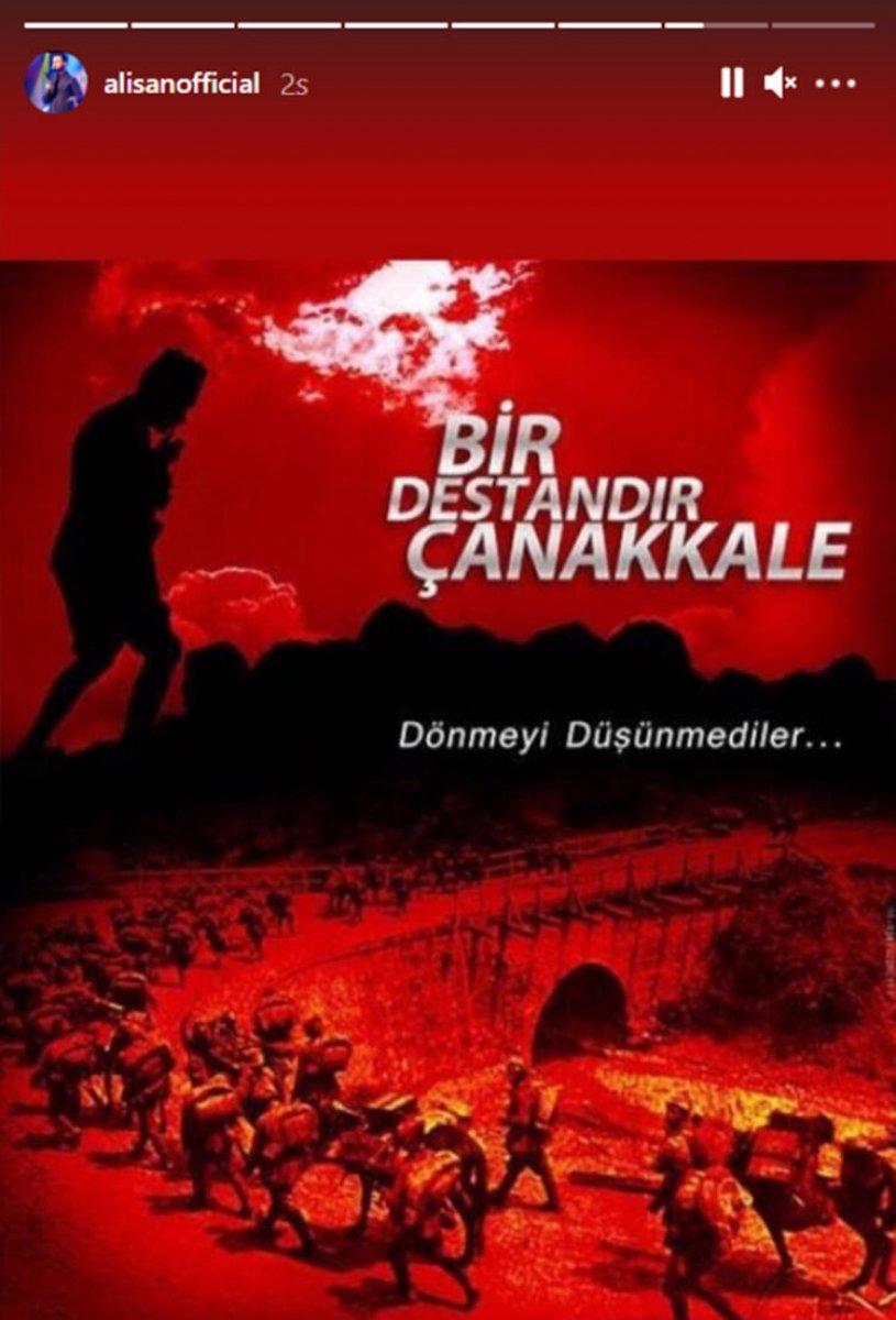 Ünlülerden 18 Mart Çanakkale Zaferi paylaşımları