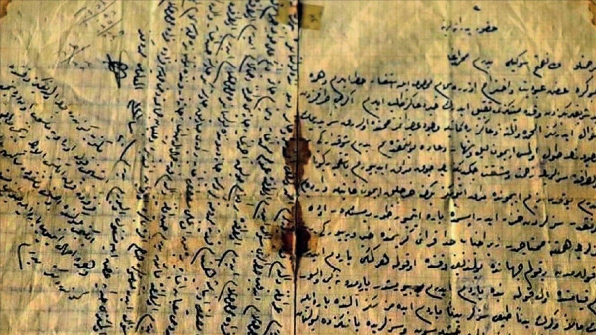 Çanakkale şehidinin babasına yazdığı son mektup