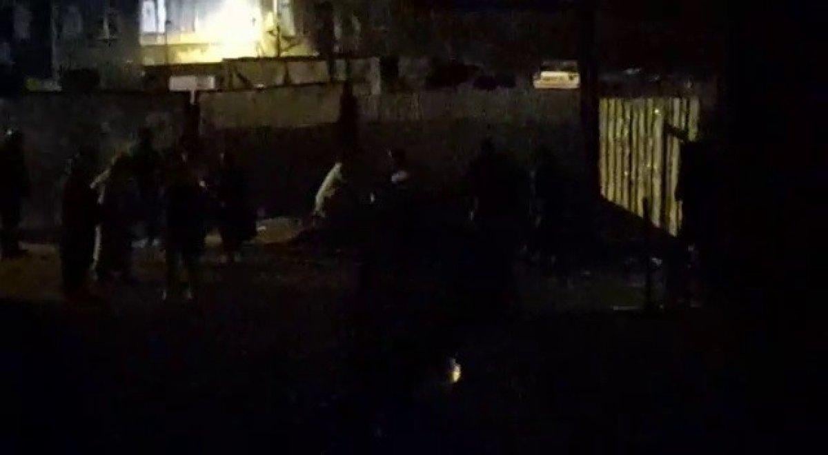 Maltepe'de iki grup arasında kavga