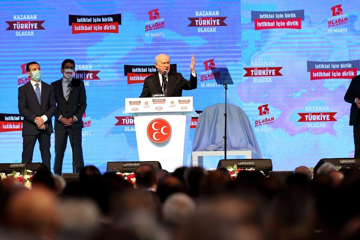 Devlet Bahçeli: 2023'te adayımız Recep Tayyip Erdoğan'dır