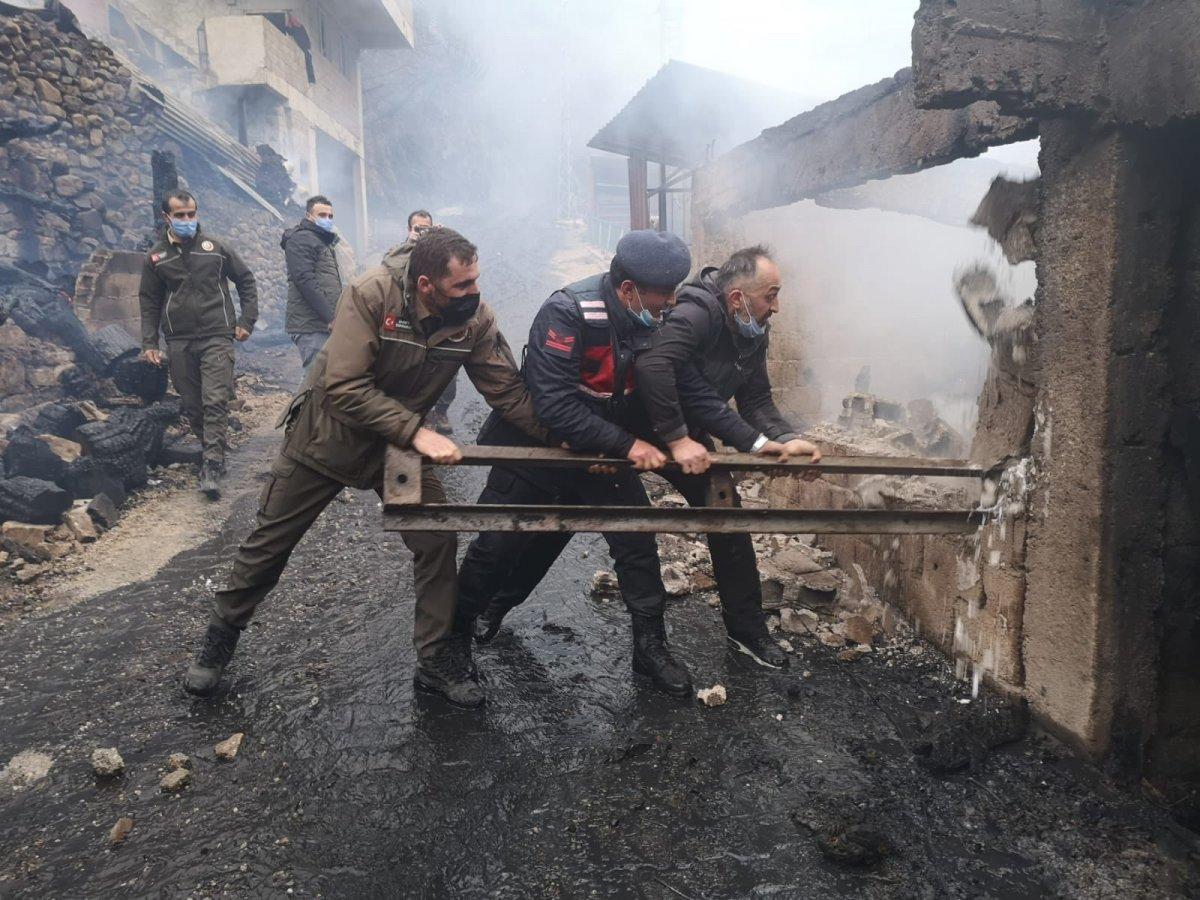Artvin Yusufeli yangın