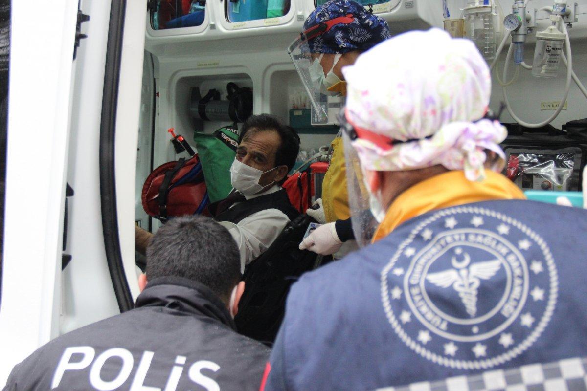 Kocaeli'de otobüs şoförüne darp