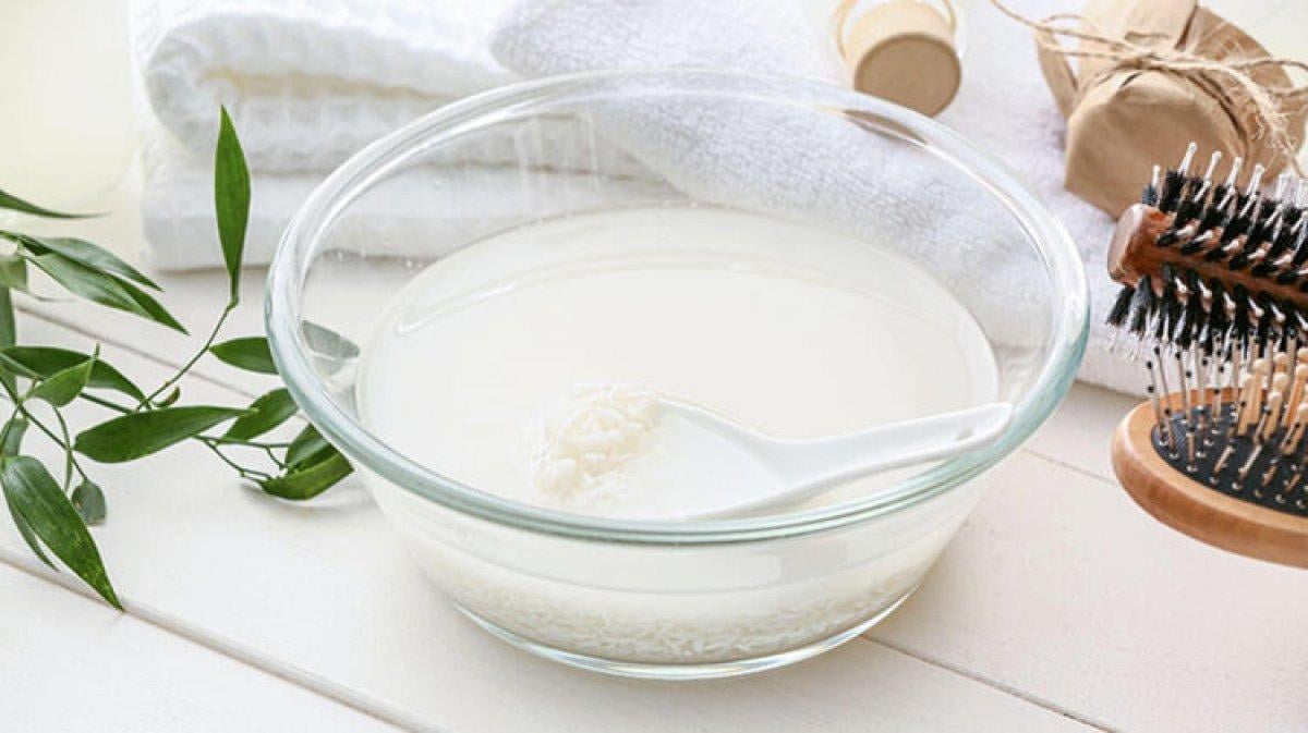 Daha uzun ve güçlü saçlar için: Pirinç Suyu