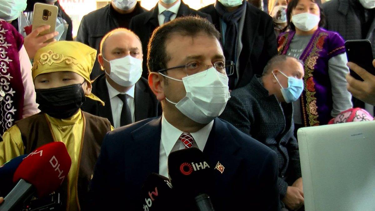 İmamoğlu şehitlikteki tepkiyle ilgili konuştu