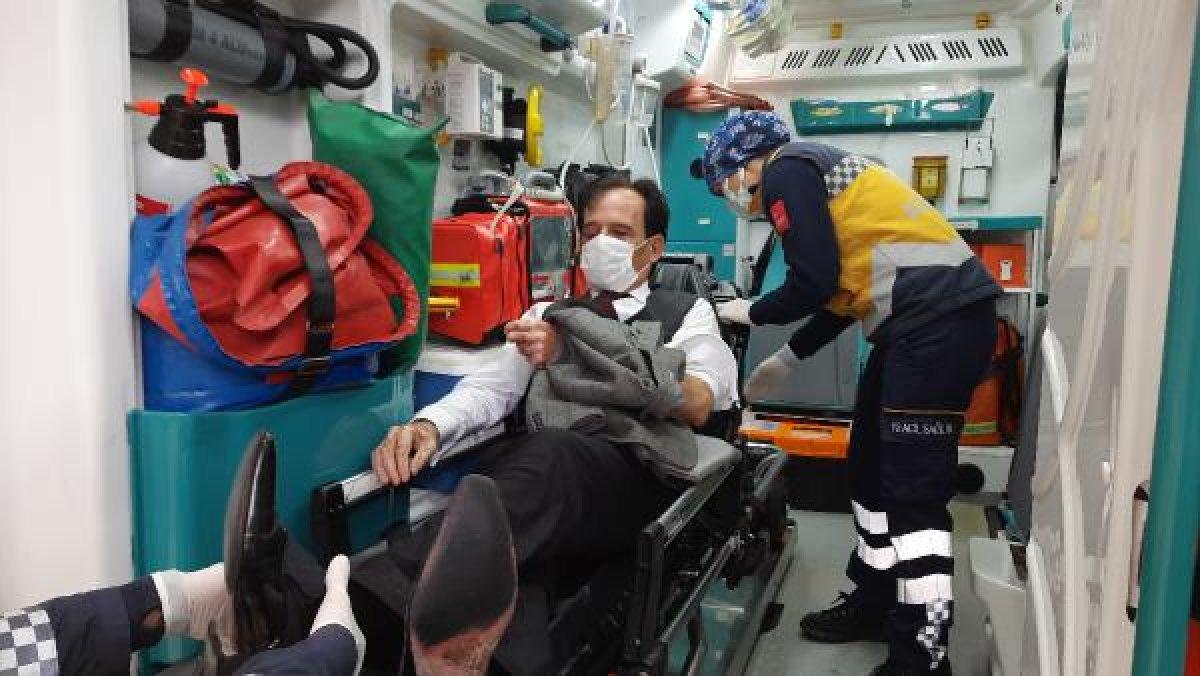 Kocaeli'de otobüs şoförüne darp