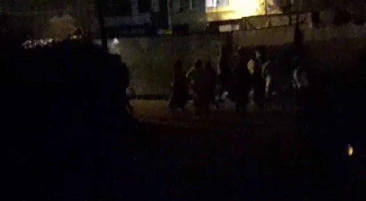 Maltepe'de iki grup arasında kavga