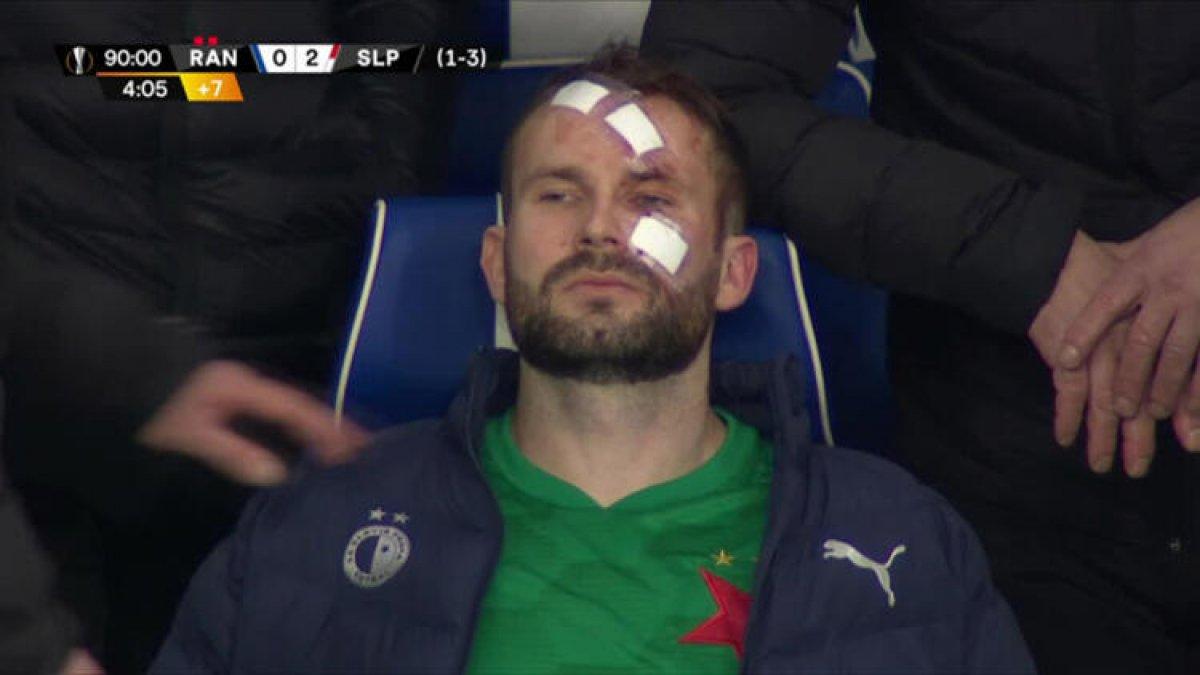 Slavia Prag kalecisi Kolar'ın son hali