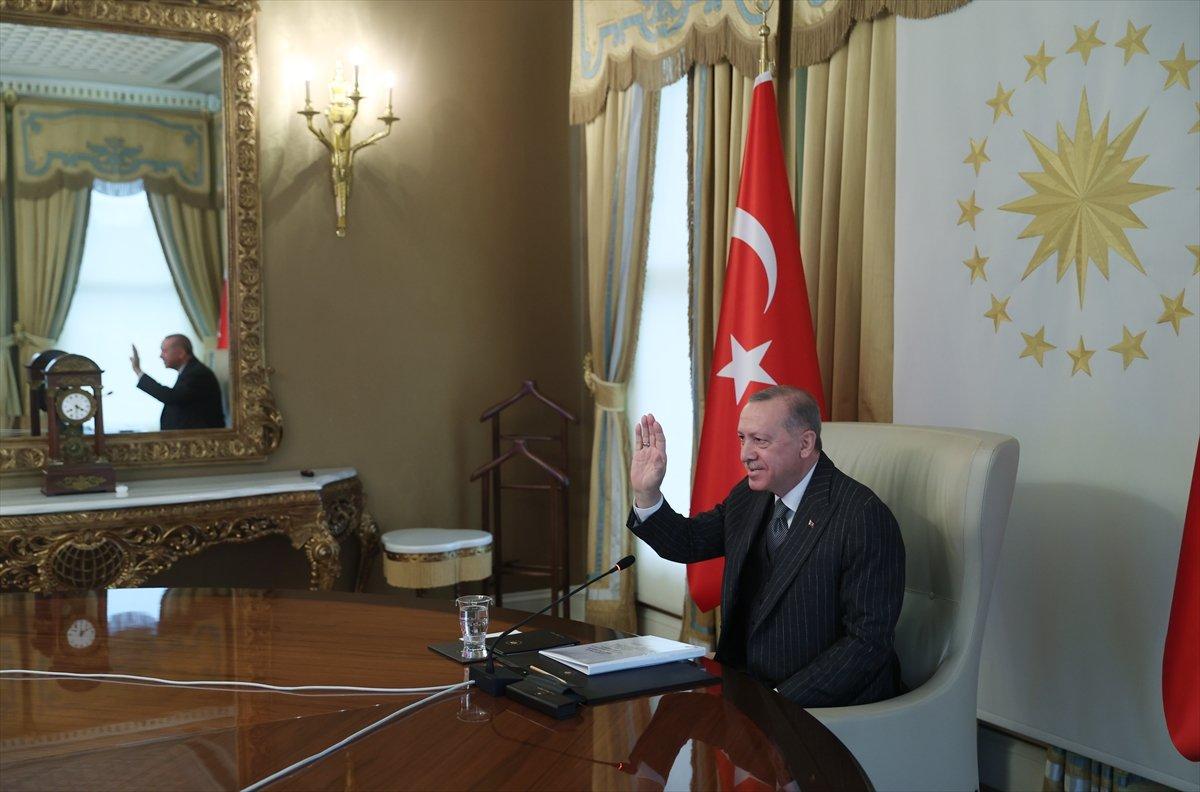 Cumhurbaşkanı Erdoğan, AB yönetimi ile görüştü