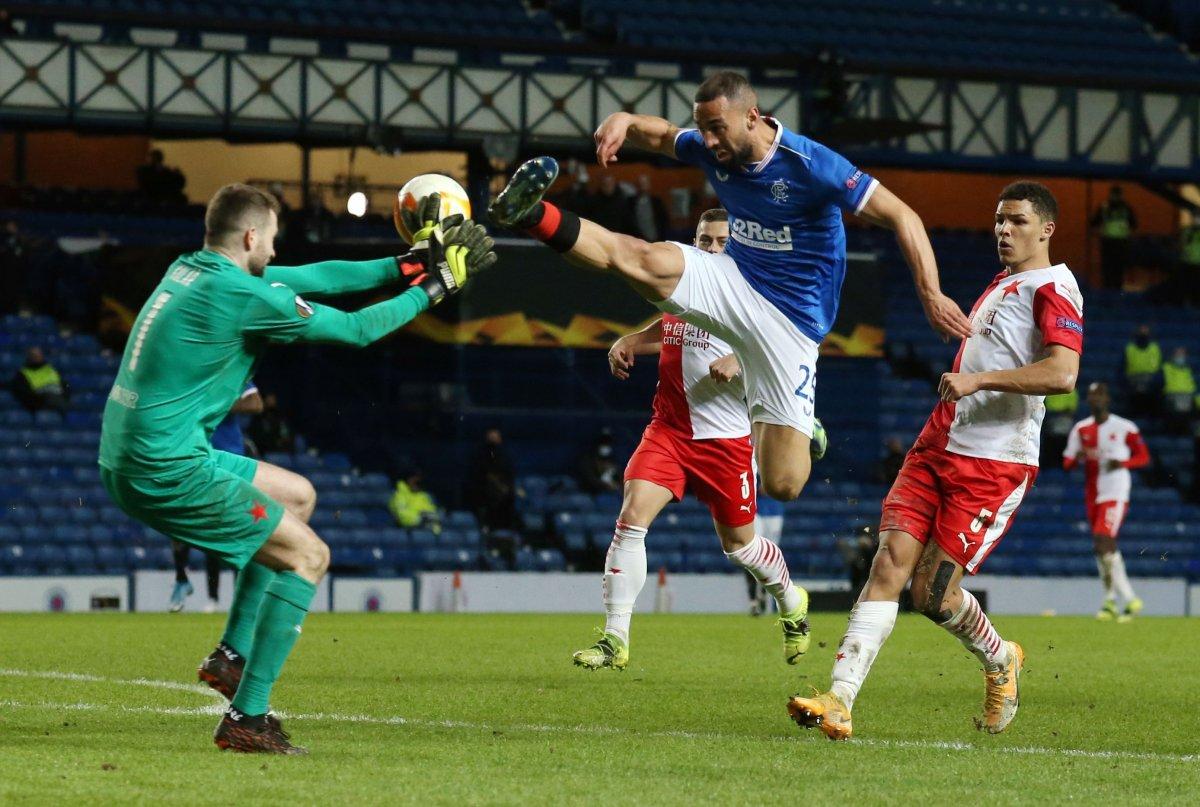 Rangers, Slavia Prag karşılaşmasındaki faul maça damga vurdu