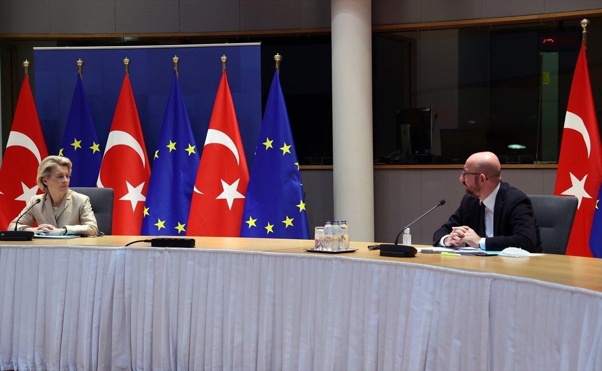 Cumhurbaşkanı Erdoğan, AB yönetimi ile görüştü