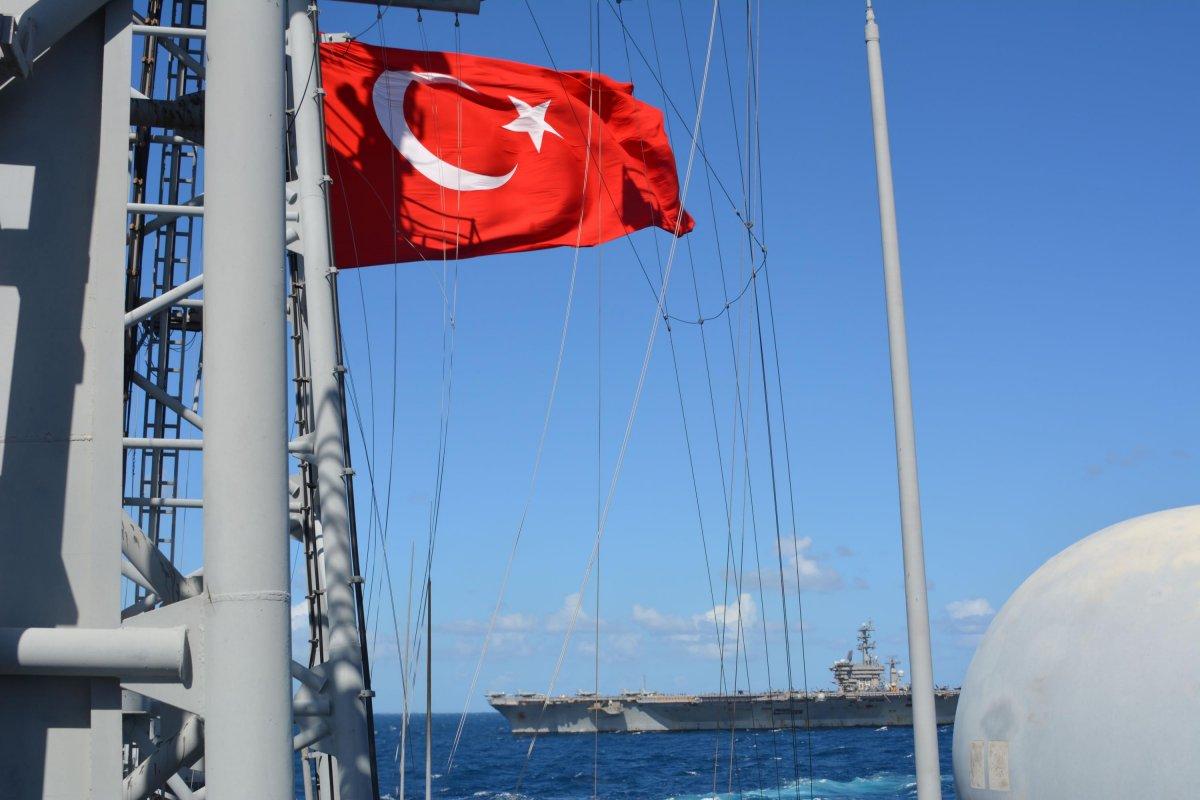 Türkiye, Doğu Akdeniz'de ABD ile geçiş eğitimi yaptı