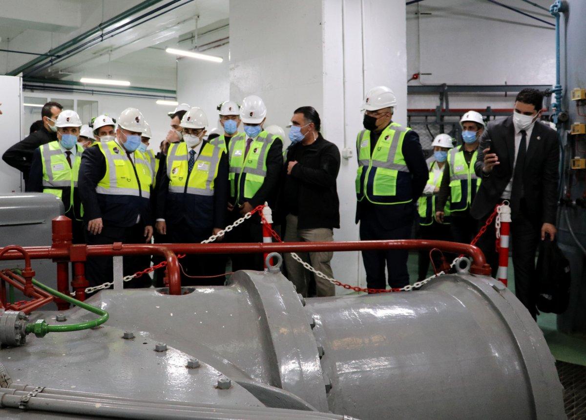 Bakan Fatih Dönmez, 65 yıllık hidroelektrik santralinde