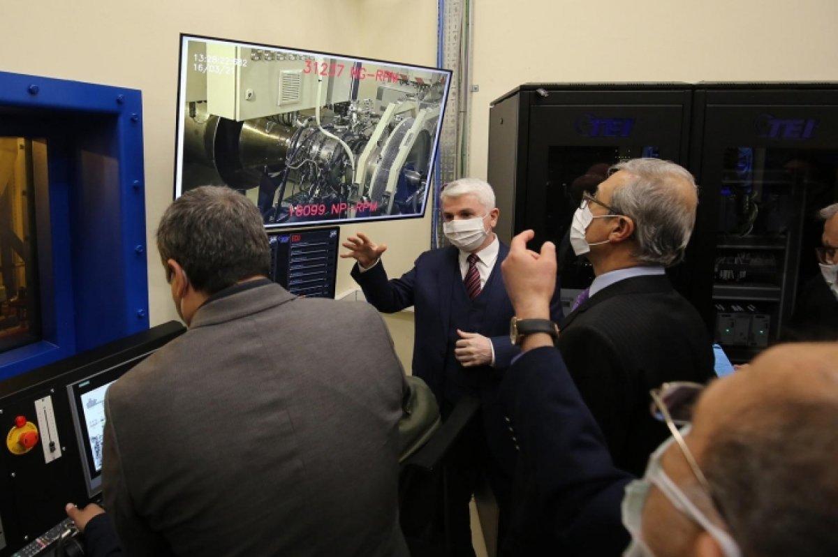 Eskişehir'de, gemisavar füze motoru TEI-TJ300 test edildi