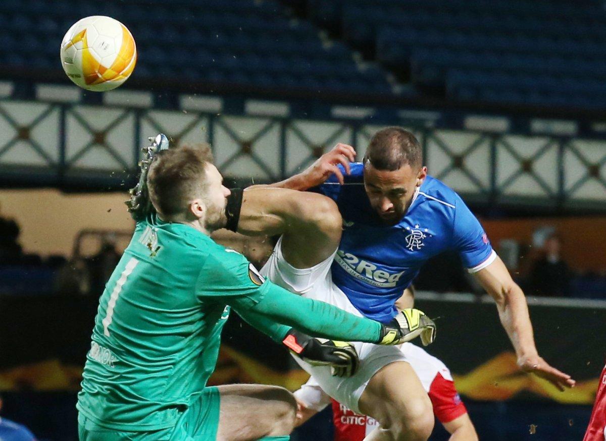 Rangers, Slavia Prag karşılaşmasındaki faul maça damga vurdu