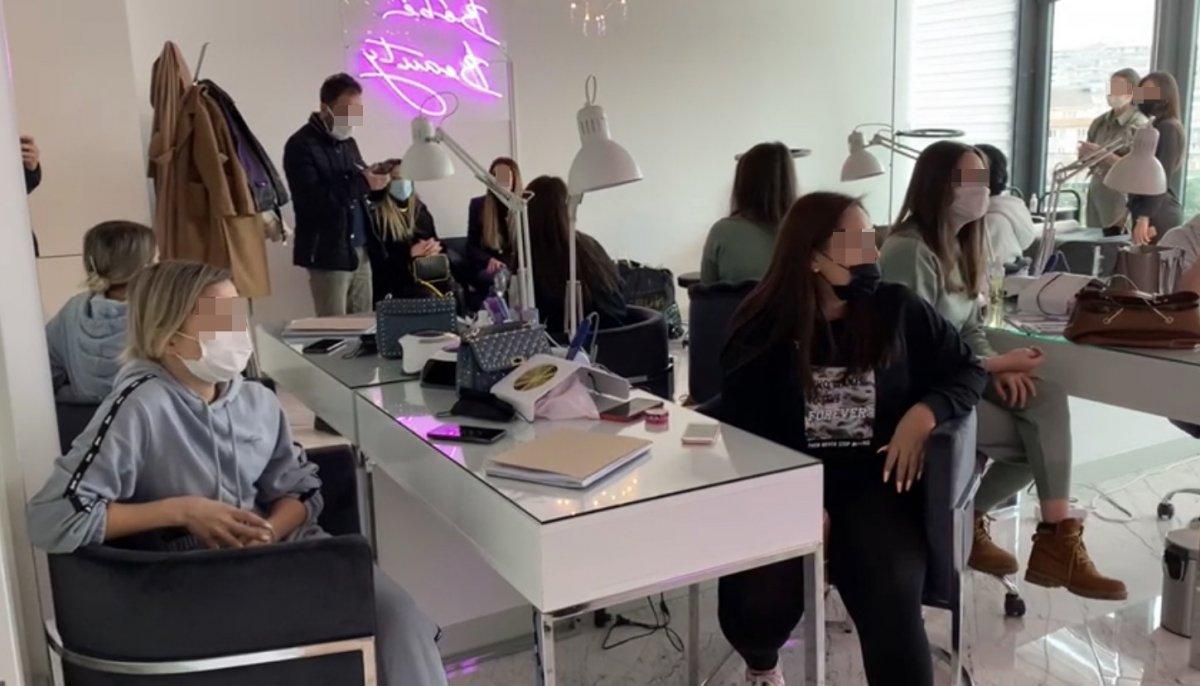 Şişli’de sahte estetik merkezine baskın düzenlendi